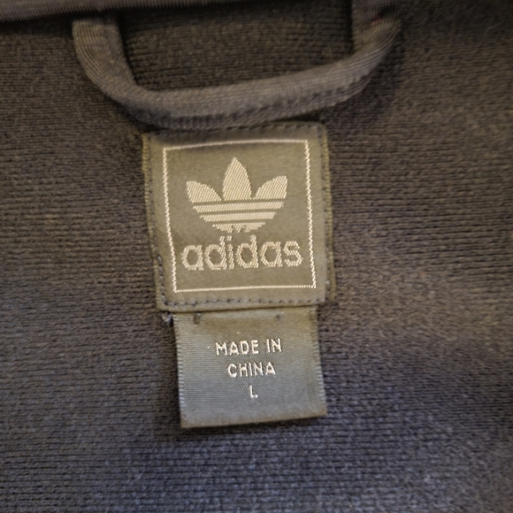 90s Vintage Adidas Trefoil Track Jacket Size L - Picture 7 of 7